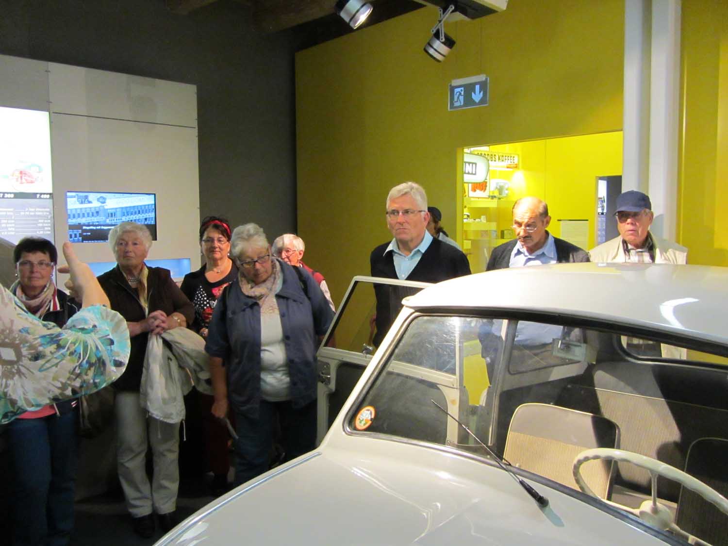 Industriemuseum Dingolfing
Angesichts des legendären Goggomobils werden Erinnerungen an die ersten Urlaube in den 1950er Jahren wach.